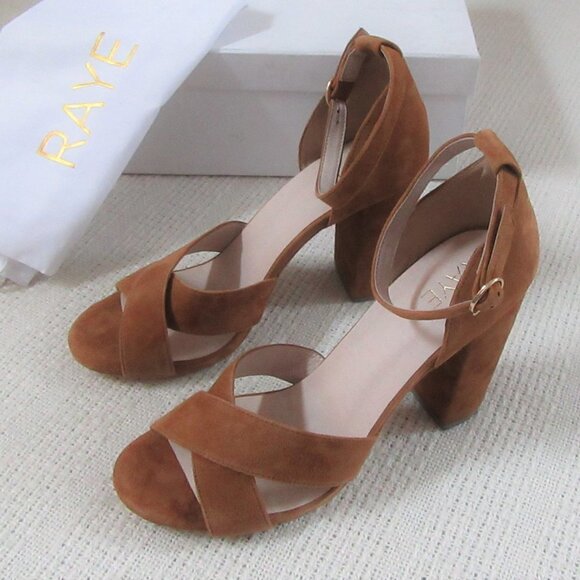 REVOLVE Shoes - revolve RAYE suede heels sandals sz 10 new women's
